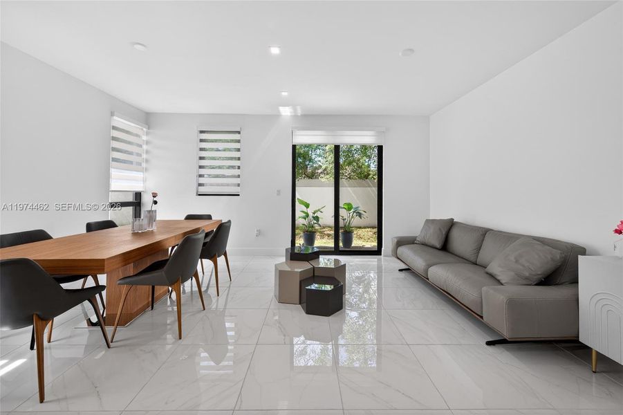 Furnished interior view inside a new home in , Dania Beach (Image 11).