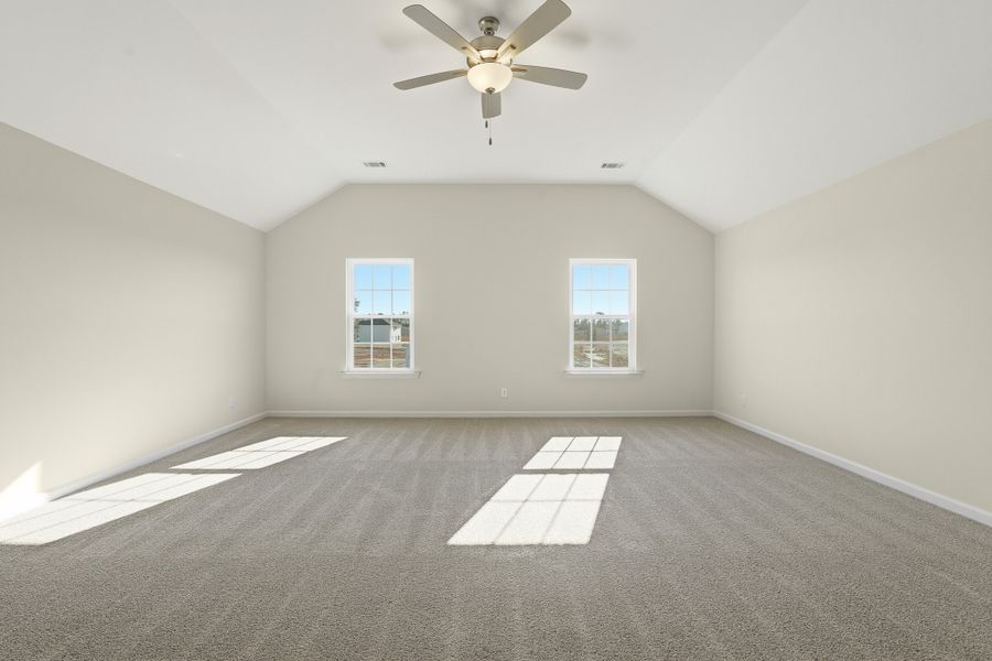 Representative unfurnished interior of a home built from the The Catherine by RTS Homes in The Village at Sassafras, Allenhurst (Image 27).
