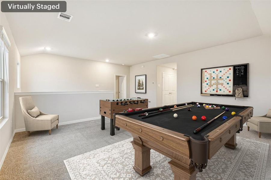 Furnished interior view inside a new home in Wolf Creek Farms - Signature Series, Melissa (Image 15).