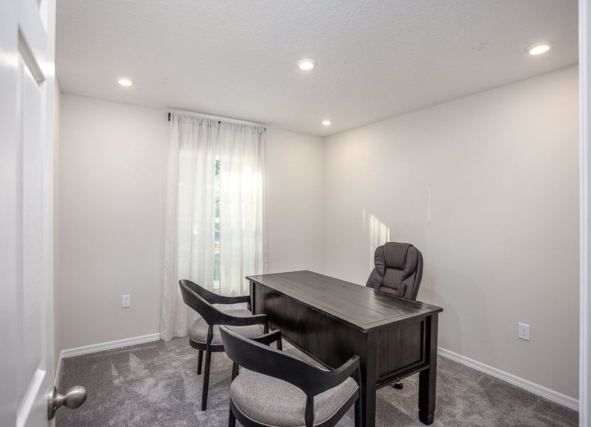 Representative furnished interior of a home built from the Orchid by Maronda Homes in Coastal Communities, Edgewater (Image 11).