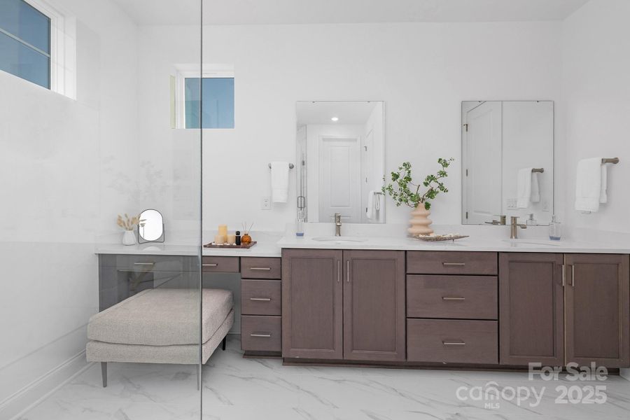 Primary bath Primary bath