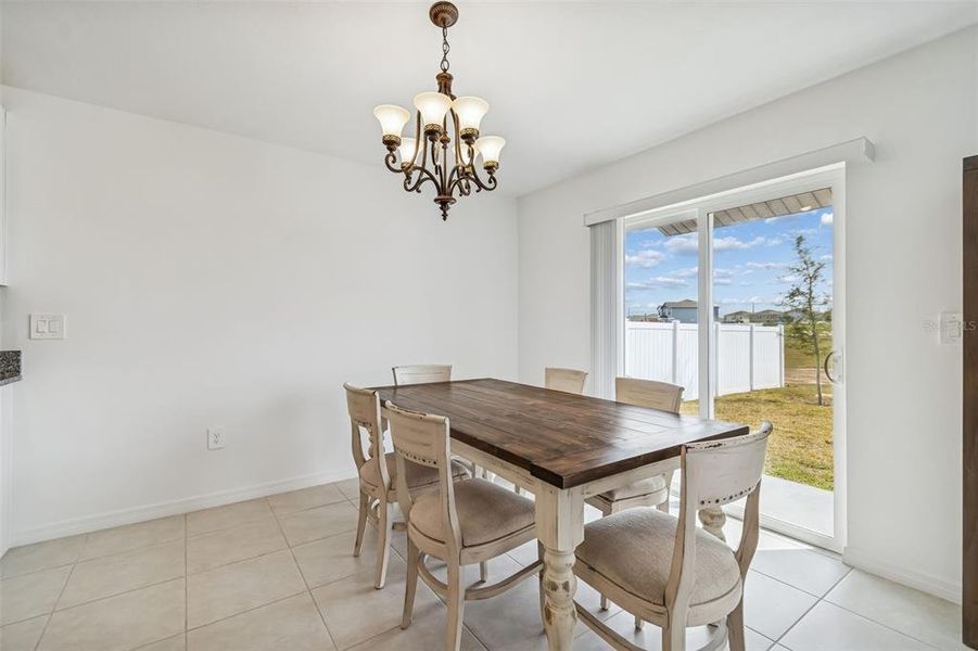 Furnished interior view inside a new home in Wind Meadows South, Bartow (Image 7).