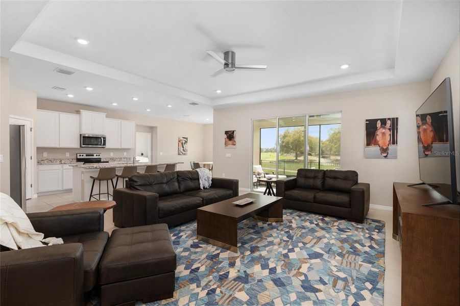 Furnished interior view inside a new home in , Ocala (Image 16).