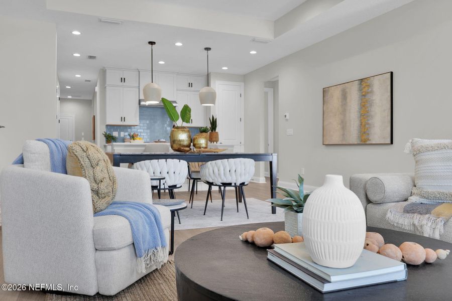 Furnished interior view inside a new home in , Ponte Vedra (Image 9). Furnished interior view inside a new home in , Ponte Vedra (Image 9).