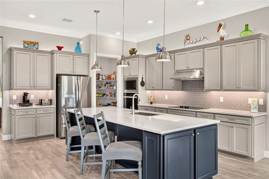 Furnished interior view inside a new home in , Ocala (Image 8).