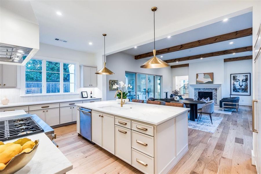 Furnished interior view inside a new home in , Dallas (Image 5). Furnished interior view inside a new home in , Dallas (Image 5).