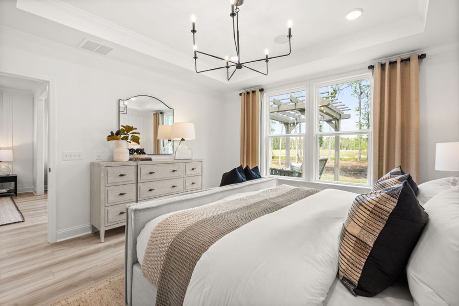 Furnished interior view inside a new home in Del Webb Savannah at Heartwood, Richmond Hill (Image 16). Furnished interior view inside a new home in Del Webb Savannah at Heartwood, Richmond Hill (Image 16).