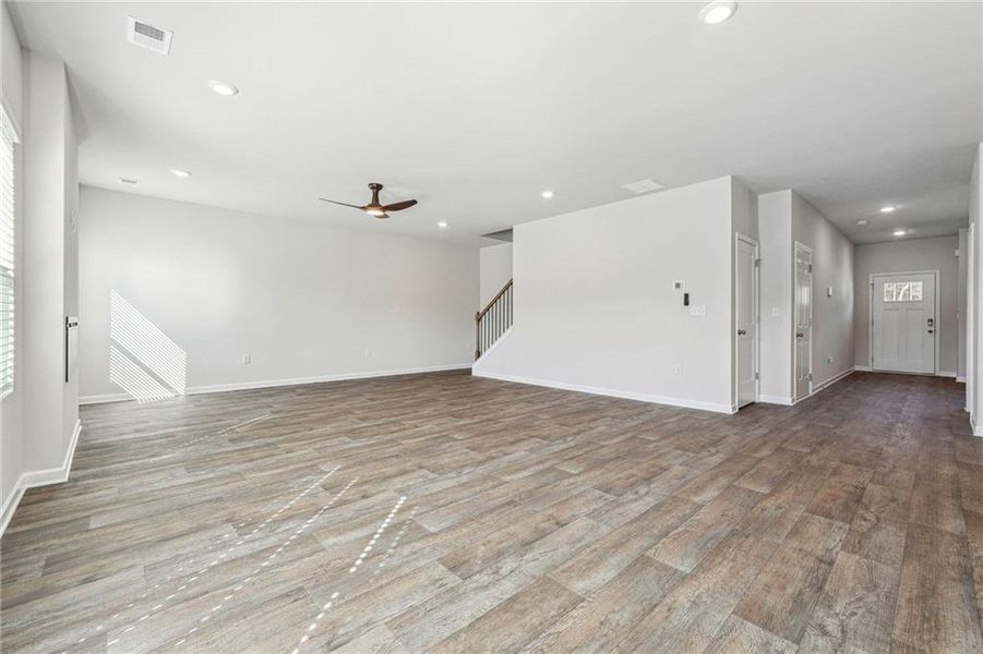Spacious, unfurnished interior of a new home in Conner Springs, Social Circle (Image 13). Spacious, unfurnished interior of a new home in Conner Springs, Social Circle (Image 13).