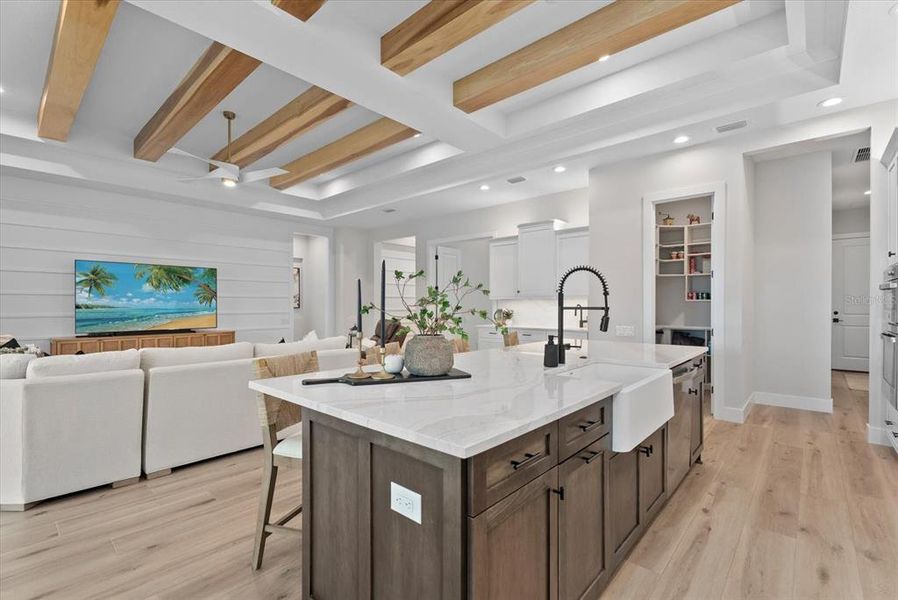 Furnished interior view inside a new home in Gran Place, Venice (Image 9).