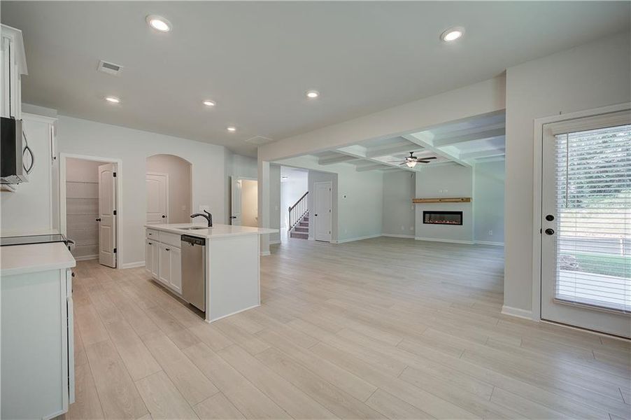 Furnished interior view inside a new home in Westminster, Covington (Image 8).