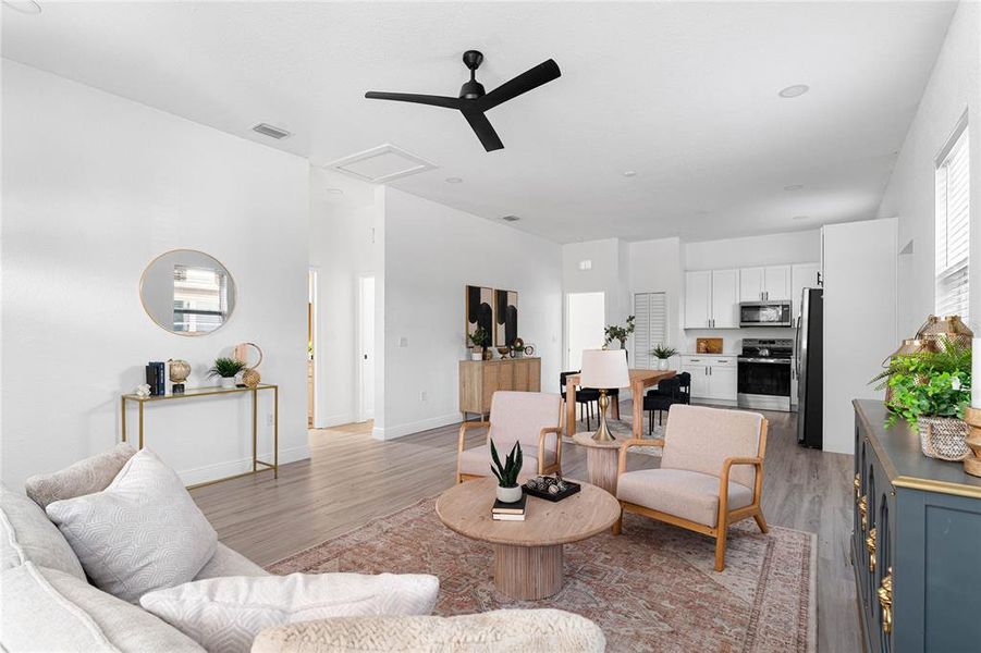 Furnished interior view inside a new home in , St. Petersburg (Image 8). Furnished interior view inside a new home in , St. Petersburg (Image 8).