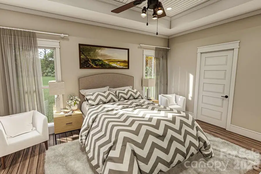 Furnished interior view inside a new home in , Lenoir (Image 7).