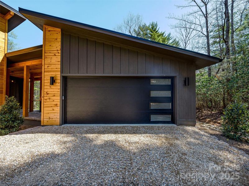 Front exterior of a new home in , Brevard, NC, highlighting curb appeal (Image 23).