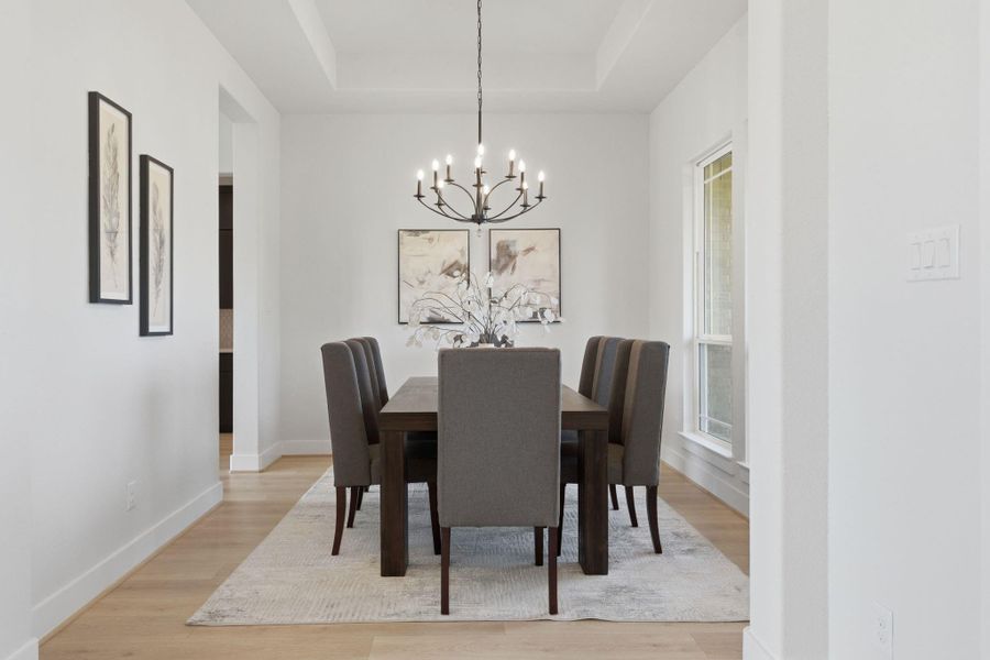Furnished interior view inside a new home in , Montgomery (Image 35).