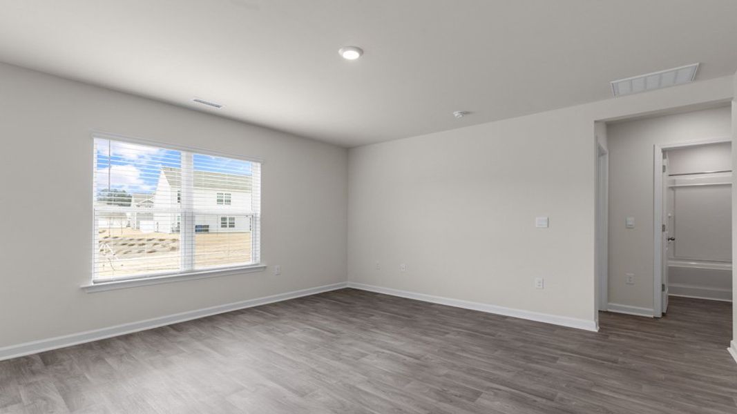 Representative unfurnished interior of a home built from the HAYDEN by D.R. Horton in Wilson's Ridge, Wilson's Mills (Image 14).
