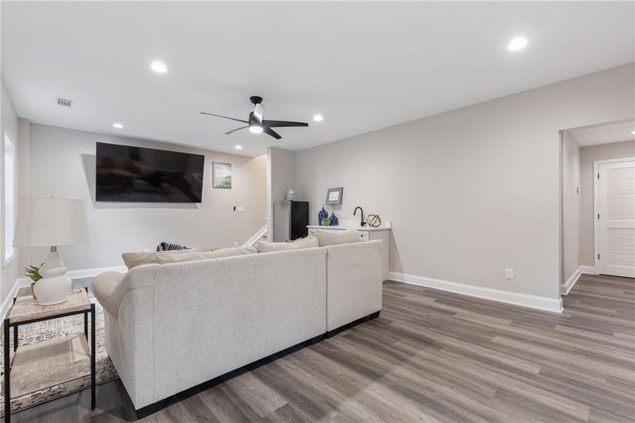 Furnished interior view inside a new home in , Auburn (Image 15).