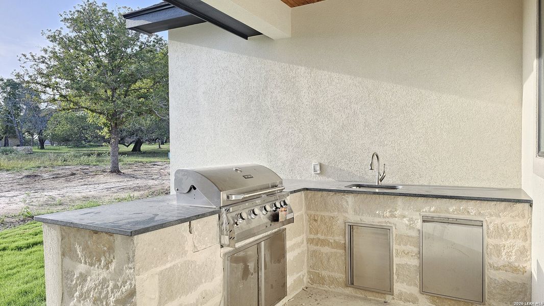 Exterior details and patio area of a home in , Adkins (Image 35). Exterior details and patio area of a home in , Adkins (Image 35).