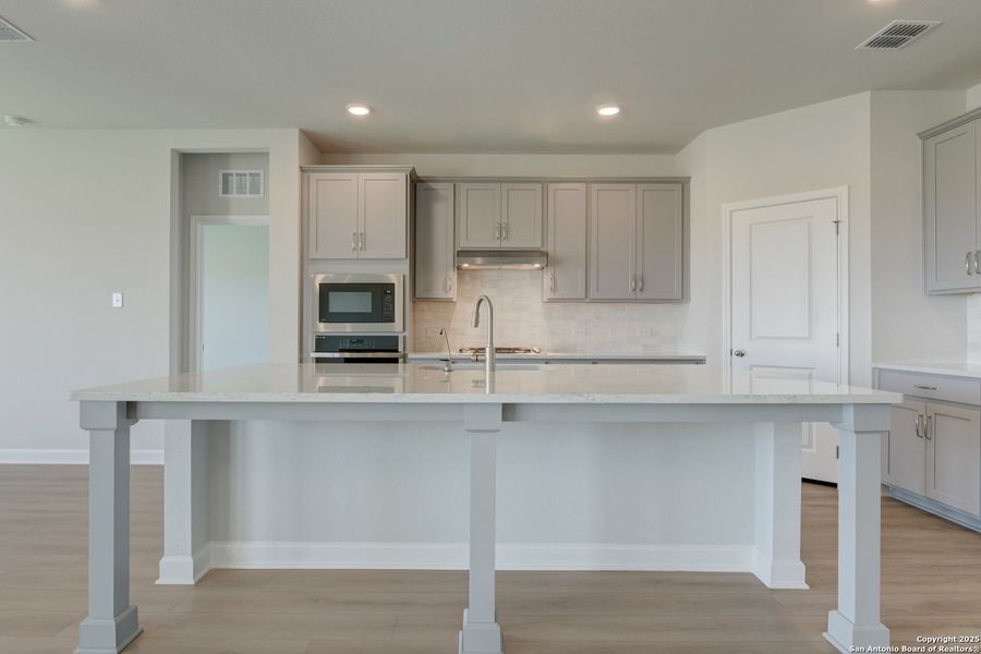 Furnished interior view inside a new home in Cordova Trails, Seguin (Image 8).