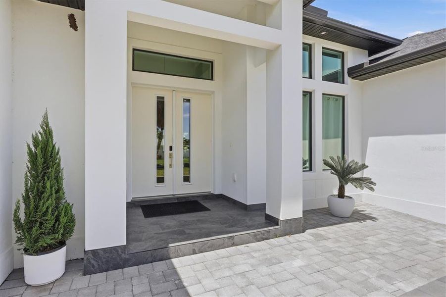 Exterior details and patio area of a home in , Venice (Image 4). Exterior details and patio area of a home in , Venice (Image 4).