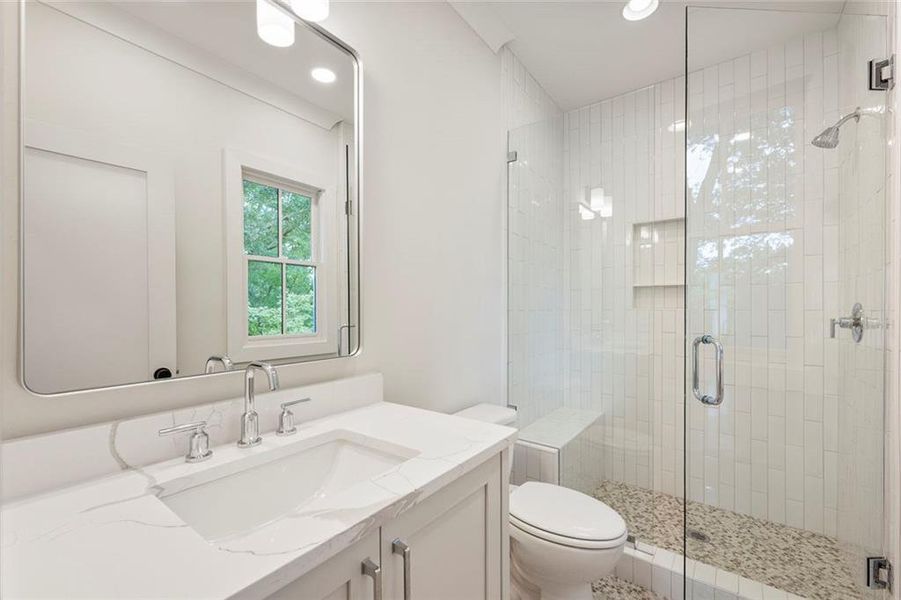 Furnished interior view inside a new home in , Atlanta (Image 3).