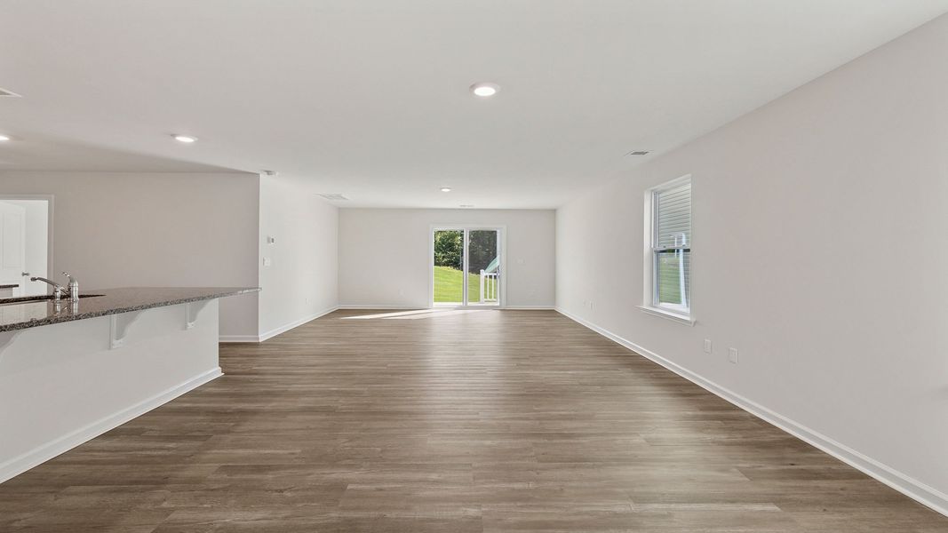 Spacious, unfurnished interior of a new home in Durbin Meadows, Fountain Inn (Image 17). Spacious, unfurnished interior of a new home in Durbin Meadows, Fountain Inn (Image 17).