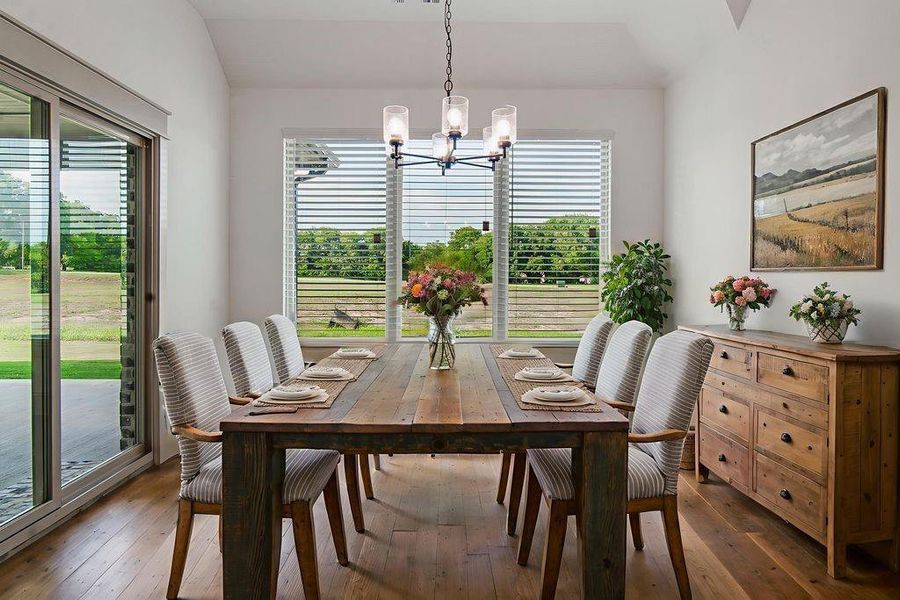 Furnished interior view inside a new home in , Sherman (Image 8).