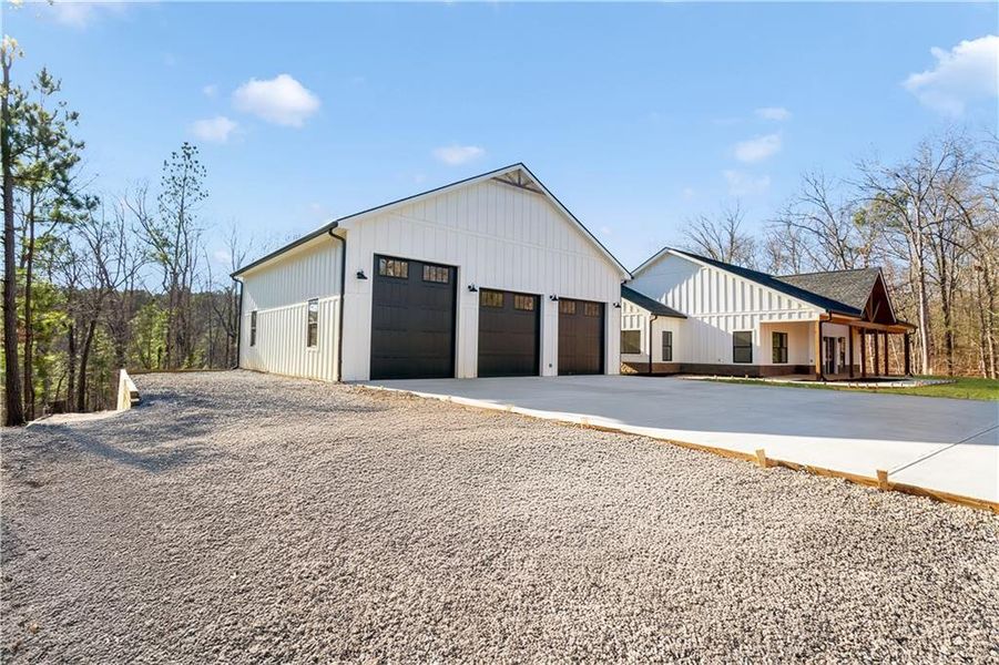 Front exterior of a new home in , Talking Rock, GA, highlighting curb appeal (Image 32).