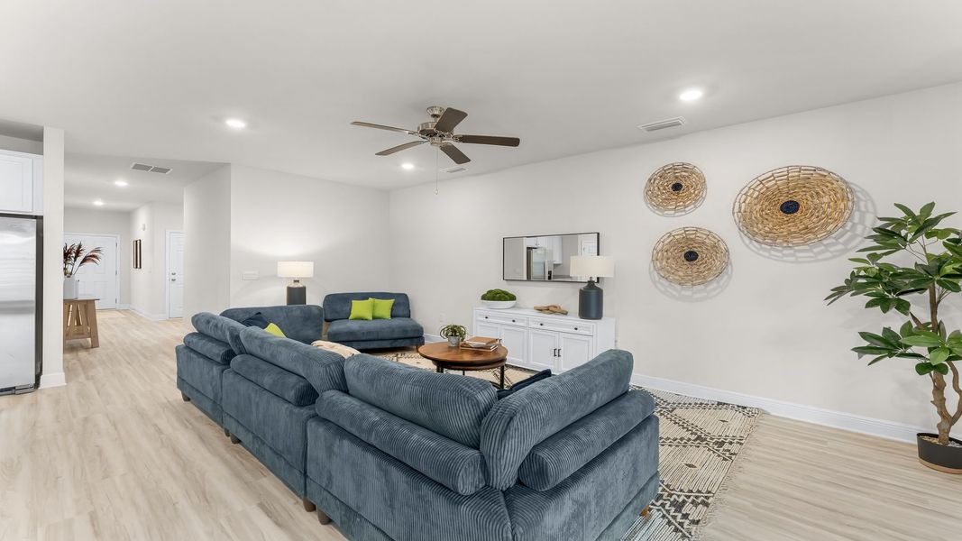 Representative furnished interior of a home built from the The Delray by D.R. Horton in Pine Creek and Heron Walk, Port St. Joe (Image 12). Representative furnished interior of a home built from the The Delray by D.R. Horton in Pine Creek and Heron Walk, Port St. Joe (Image 12).