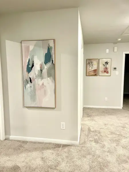 Furnished interior in a model home at Expressway Village in Wichita Falls (Image 5). Furnished interior in a model home at Expressway Village in Wichita Falls (Image 5).