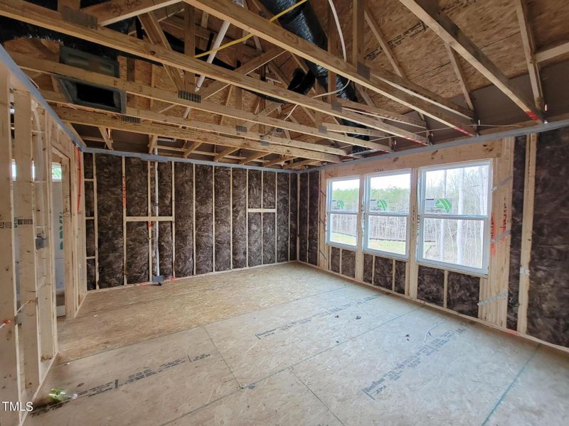 Spacious, unfurnished interior of a new home in Stagecoach Corner, Mebane (Image 44). Spacious, unfurnished interior of a new home in Stagecoach Corner, Mebane (Image 44).