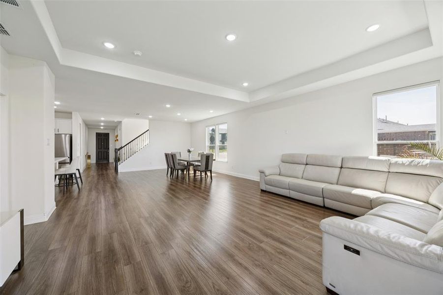 Furnished interior view inside a new home in , Celina (Image 33). Furnished interior view inside a new home in , Celina (Image 33).