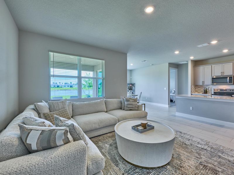 Furnished interior view inside a new home in Azalea, Port St. Lucie (Image 35).