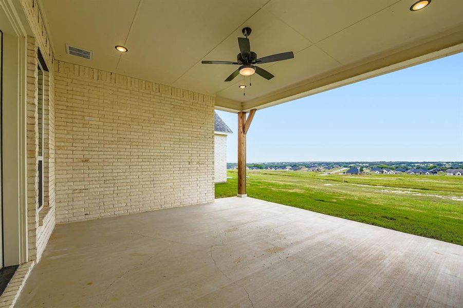 Exterior details and patio area of a home in , Springtown (Image 3). Exterior details and patio area of a home in , Springtown (Image 3).