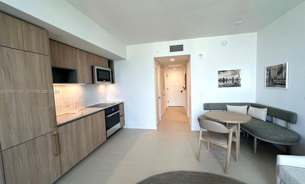 Furnished interior view inside a new home in , Miami (Image 7).
