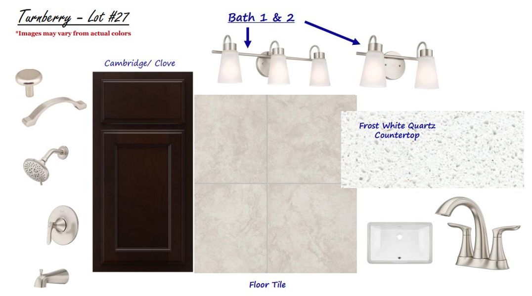 Sample of building materials used in homes in Turnberry, Grimesland (Image 3).