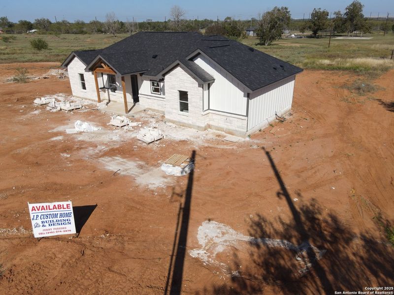 In-progress construction of a new home in , Von Ormy, TX (Image 5).