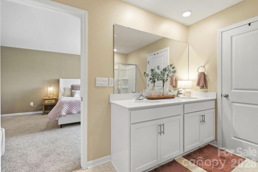 Furnished interior view inside a new home in , Fletcher (Image 6).