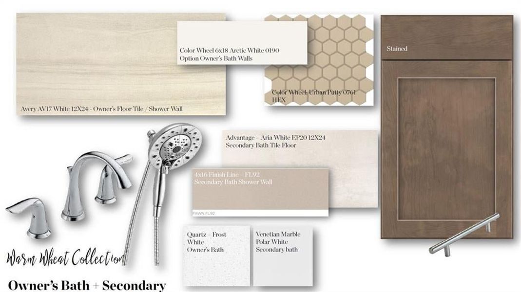 Warm Wheat Design Collection - Bathroom Selections Warm Wheat Design Collection - Bathroom Selections