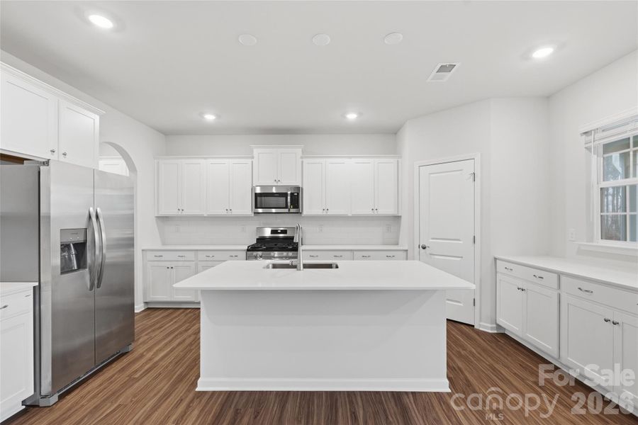 Furnished interior view inside a new home in Redhawk: Enclave, Belmont (Image 5).