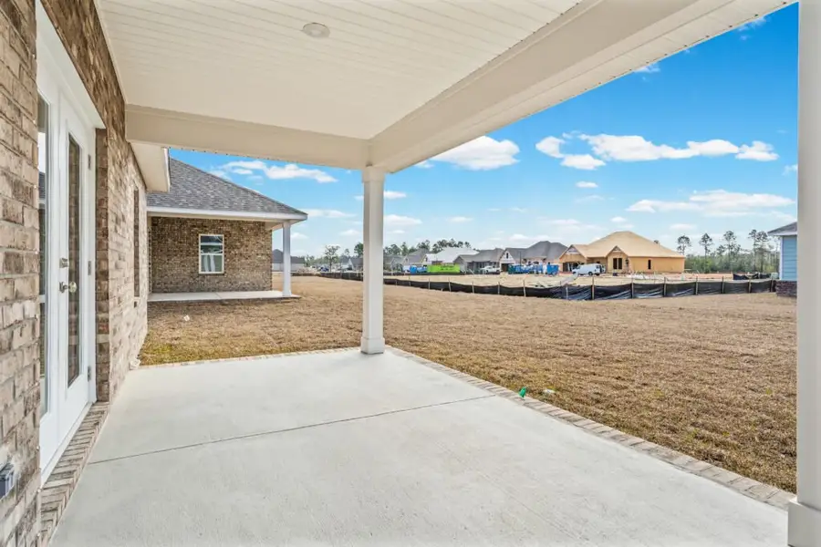 Exterior details and patio area of a home in Natureview, Freeport (Image 3).