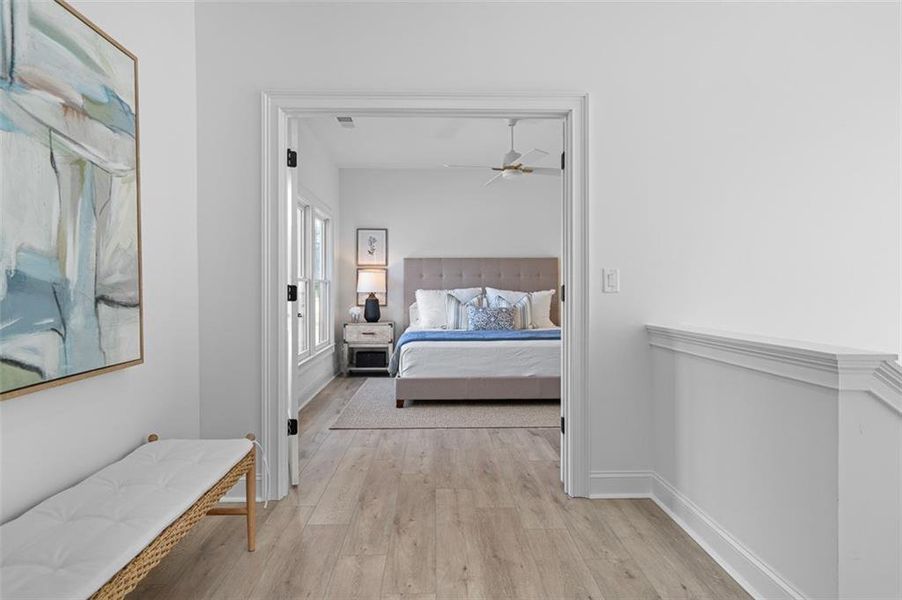 Furnished interior view inside a new home in Foxhall Residences, Douglasville GA, Douglasville (Image 30).