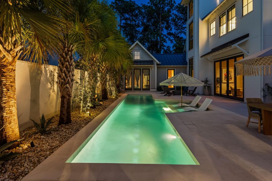 Exterior details and patio area of a home in , Mount Pleasant (Image 42). Exterior details and patio area of a home in , Mount Pleasant (Image 42).