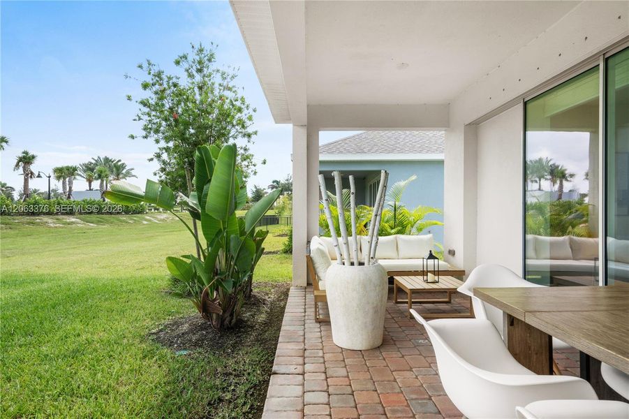 Exterior details and patio area of a home in , Port St. Lucie (Image 25). Exterior details and patio area of a home in , Port St. Lucie (Image 25).