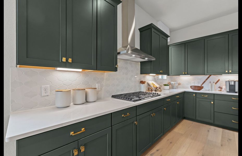 Kitchen with Ample Storage Kitchen with Ample Storage