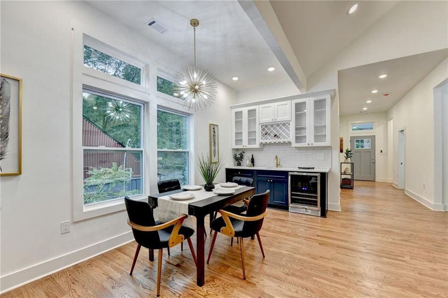Furnished interior view inside a new home in , Atlanta (Image 5).