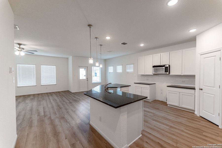 Furnished interior view inside a new home in Mesa Vista, Von Ormy (Image 6).