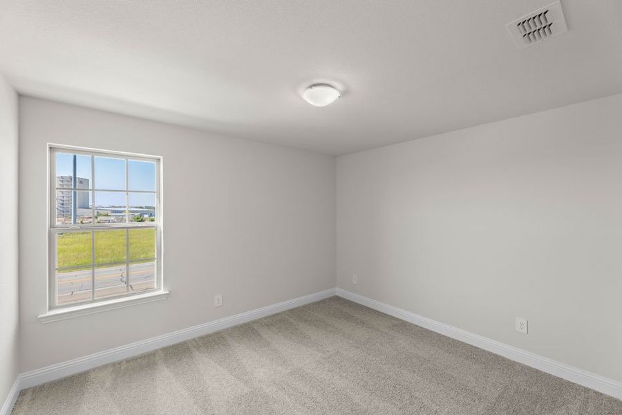 Front exterior of a new home in Main Street Village, Mansfield, TX, highlighting curb appeal (Image 25).