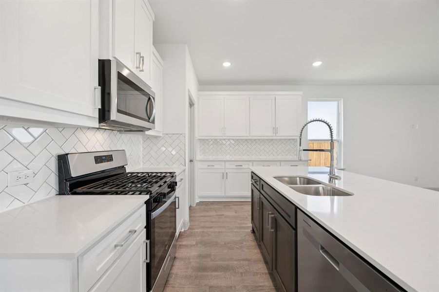 Furnished interior view inside a new home in Sicily, Princeton (Image 11).