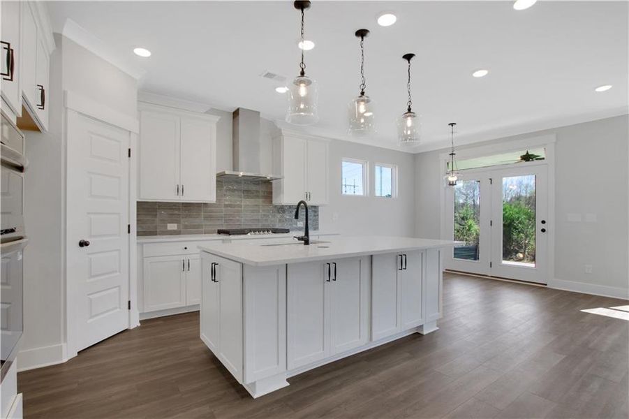 Furnished interior view inside a new home in Marble Tree, Ball Ground (Image 9). Furnished interior view inside a new home in Marble Tree, Ball Ground (Image 9).