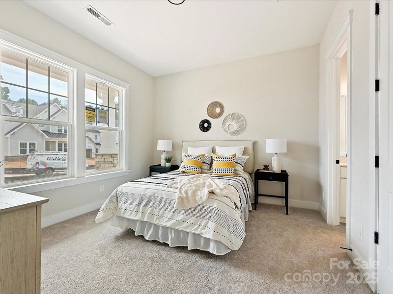 Furnished interior view inside a new home in Coventry Glen, Huntersville (Image 27). Furnished interior view inside a new home in Coventry Glen, Huntersville (Image 27).